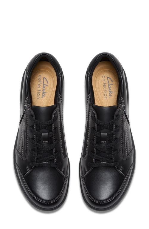 Clarks Women's Bryianne Bayla Round Toe Sneakers In Black