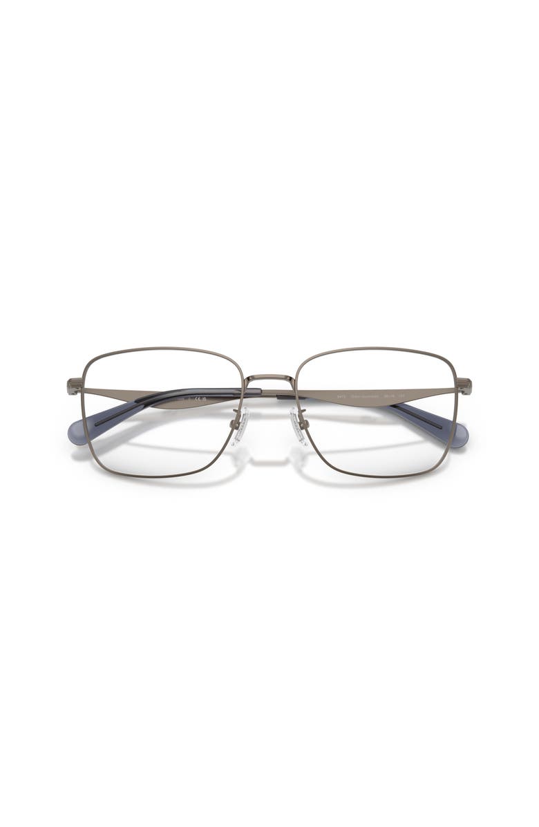 COACH 54mm Square optical glasses, Alternate, color, Grey