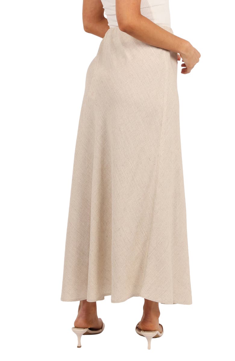 Petal & Pup Alex A-Line Maxi Skirt, Alternate, color, Oatmeal