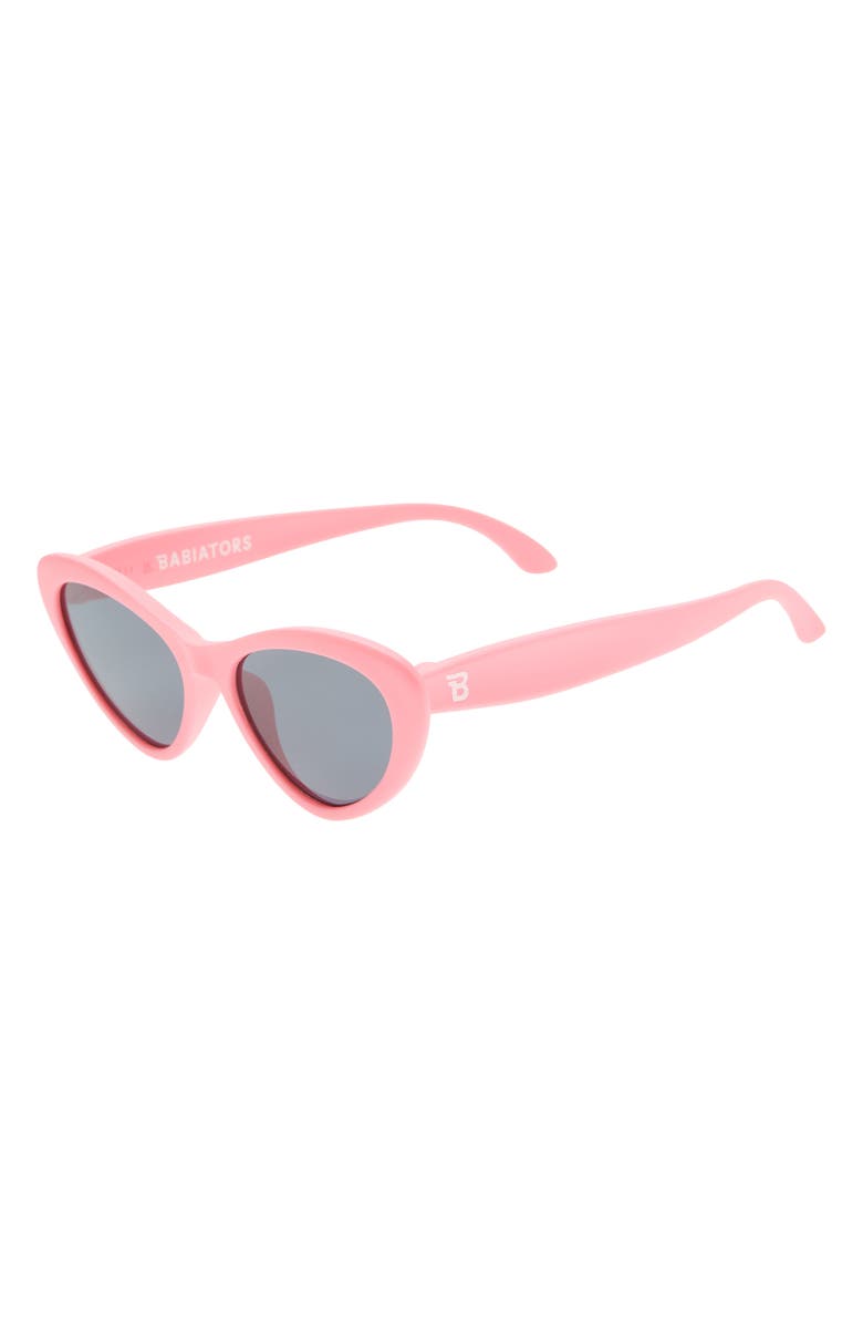Babiators Kids' Pink Small 43mm Cat Eye Sunglasses, Main, color, Think Pink