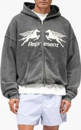 Represent Pegasus Graphic Zip Hoodie