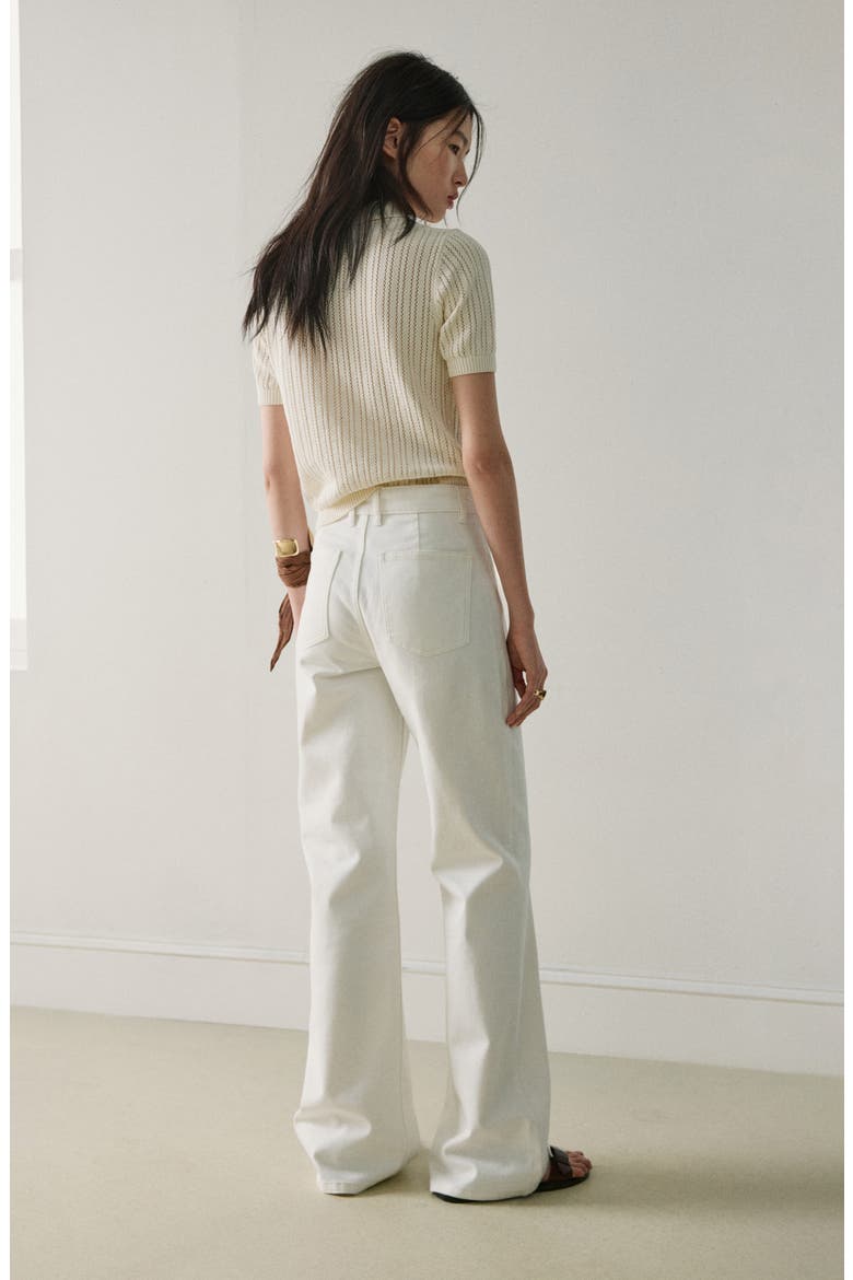 Flap Pocket Jeans, Alternate, color, WHITE