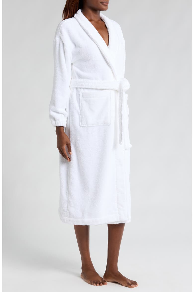 Spa Terry Robe, Alternate, color, SINCERE WHITE