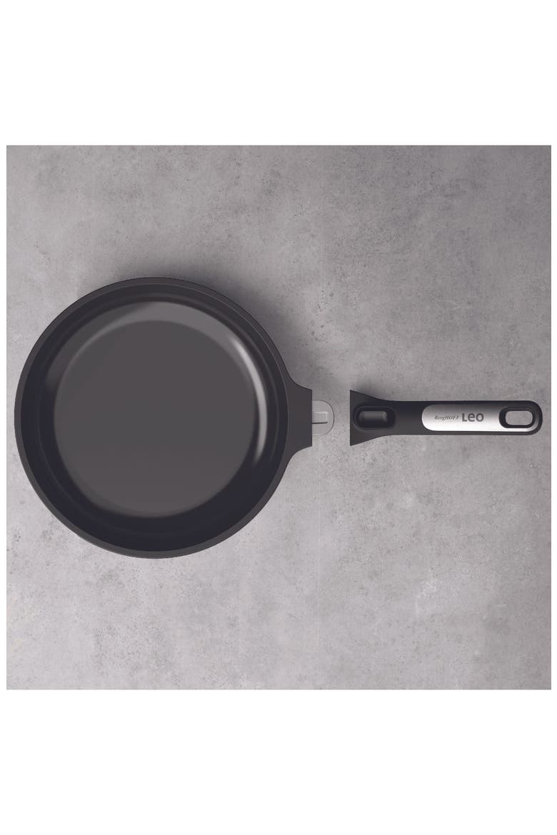 Leo Phantom Fry Pan, Alternate, color, BLACK