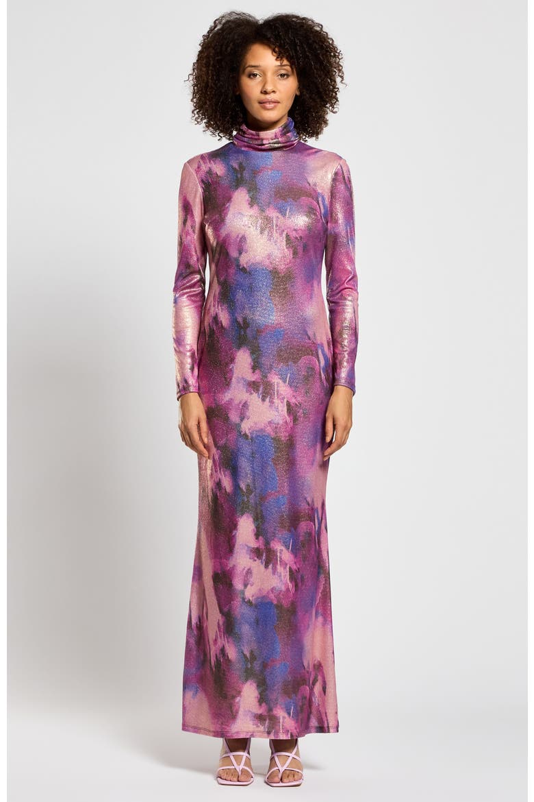 Araa Dress, Main, color, Purple