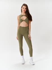 REVYVE ACTIVE Peek-a-Boo Jumpsuit