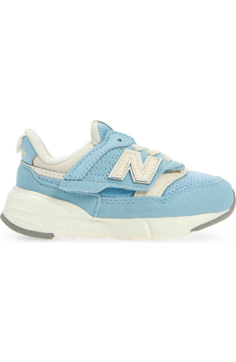 New Balance 997R Hook & Loop Sneaker, Alternate, color, Chrome Blue/ Linen