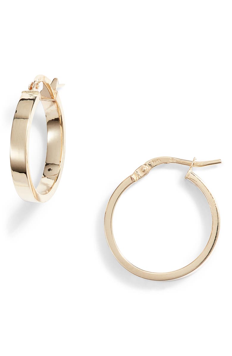 Bony Levy 14K Gold Hoop Earrings, Main, color, Yellow Gold
