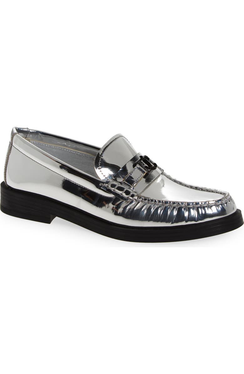 Jimmy Choo Addie JC Metallic Loafer, Main, color,