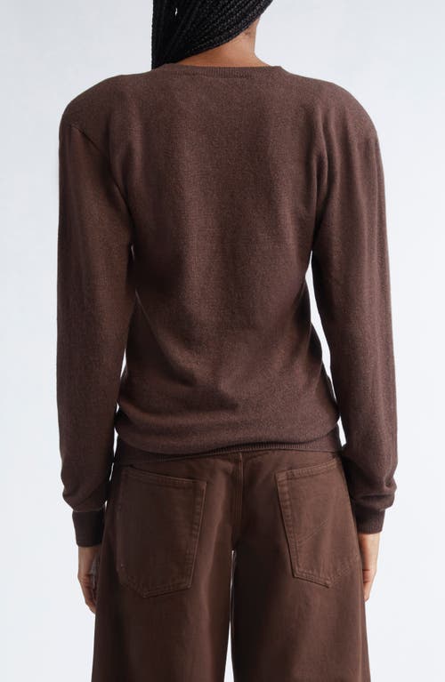 Stella Mccartney Cashmere And Wool Jumper In Brown