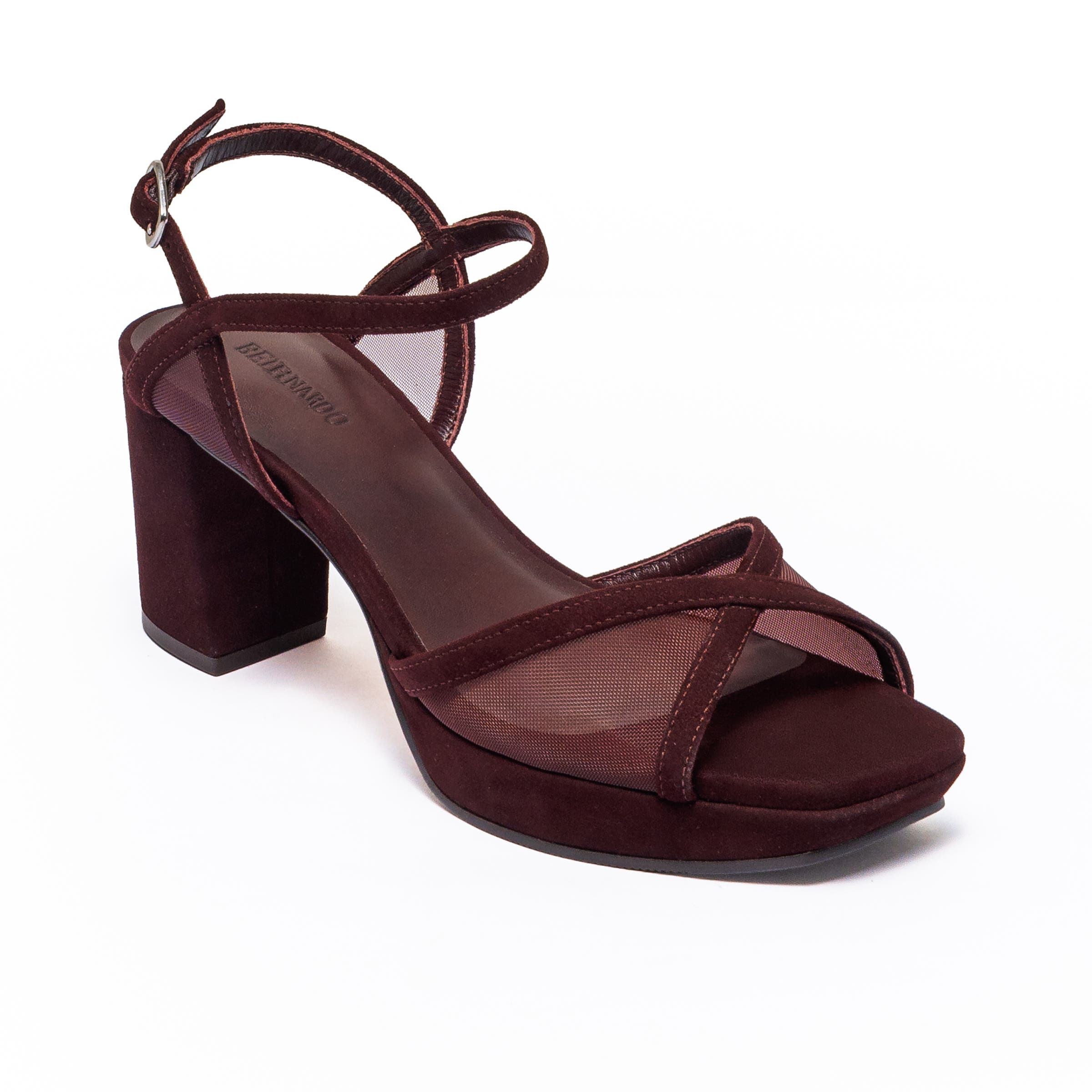 Celeste Platform Sandal, Alternate, color, CHOCOLATE WINE