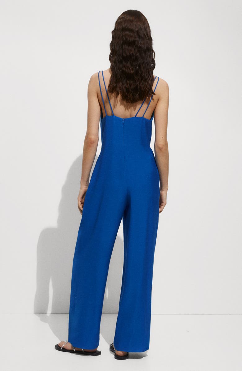 MANGO Spaghetti Strap Jumpsuit, Alternate, color,