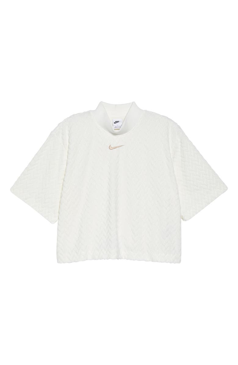 Nike Sportswear Everyday Modern Mock Neck Top, Alternate, color,