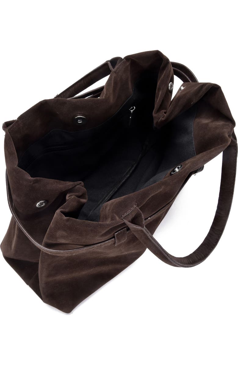 Adornia Belted Tote Bag, Alternate, color, Brown