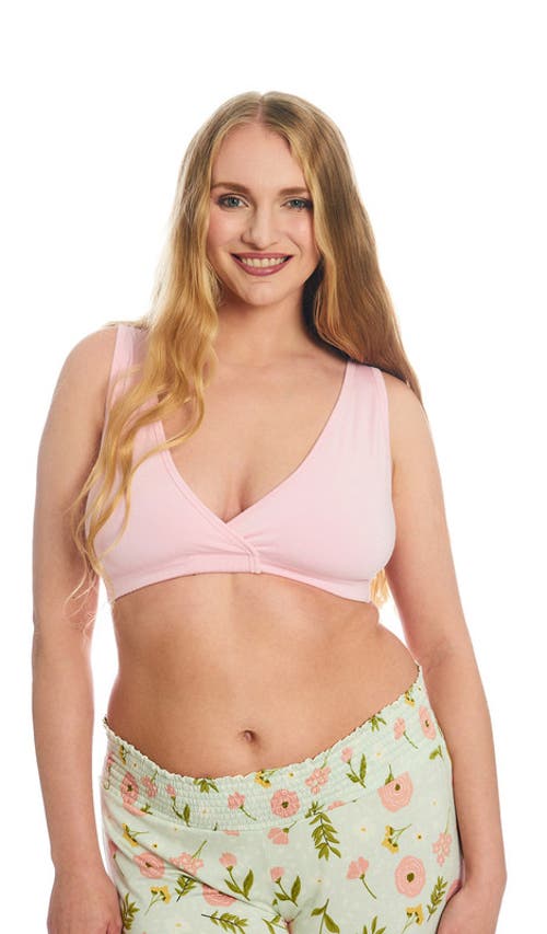 Everly Grey Paisley During & After 3-piece Maternity/nursing Sleep Bras