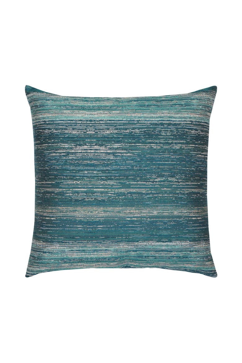 Textured Indoor & Outdoor Woven Accent Pillow, Alternate, color, Lagoon