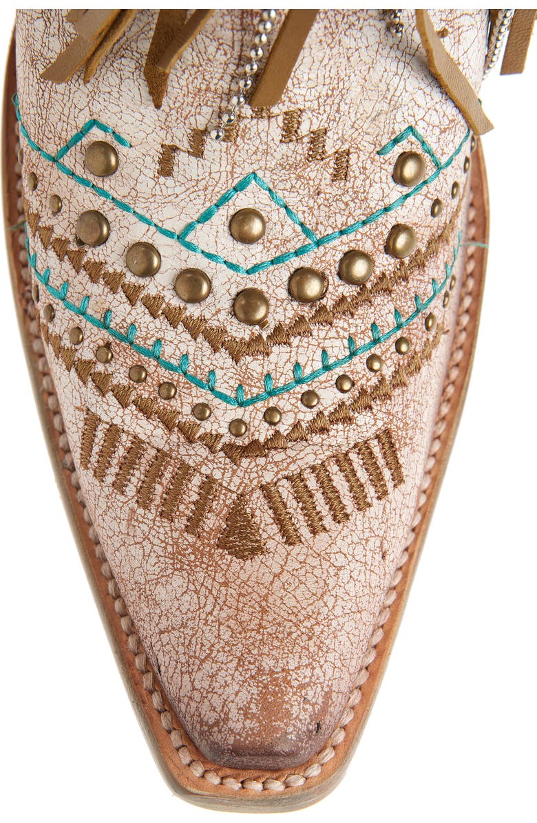 CORRAL Embroidered Fringe Western Boot, Alternate, color,