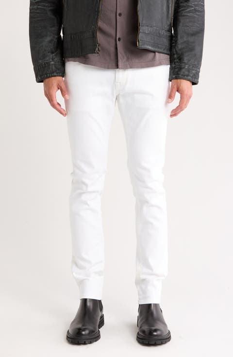Wight Skinny Straight Leg Jeans