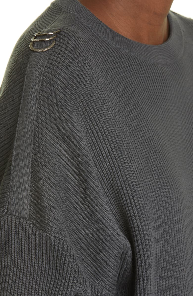 Brunello Cucinelli Lightweight Cotton Sweater, Alternate, color,