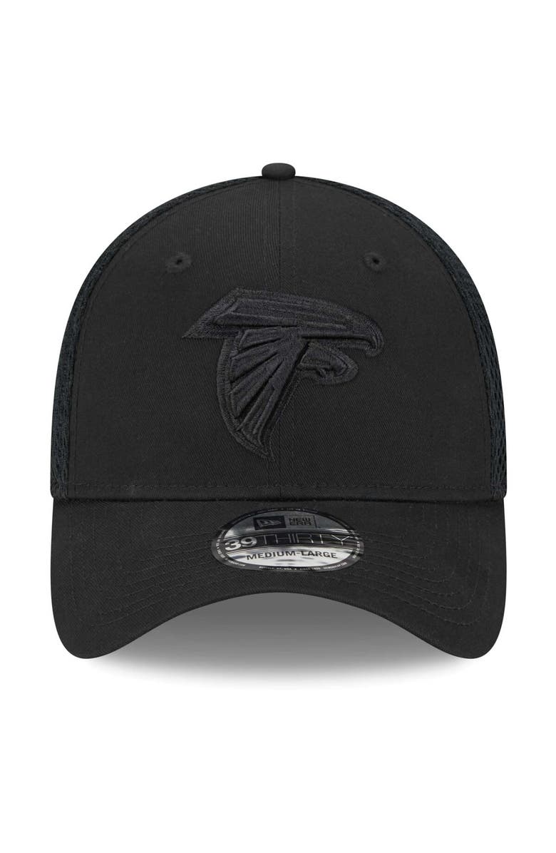 New Era Men's New Era Black  Atlanta Falcons  Main Neo 39THIRTY Flex Hat, Alternate, color, 