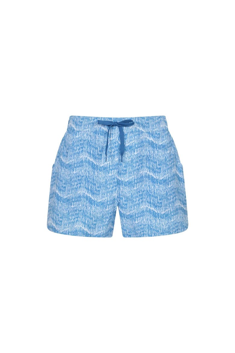 Patterned Stretch Boardshorts, Main, color, Blue