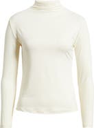 NIKKI LUND Melody Funnel Neck Top