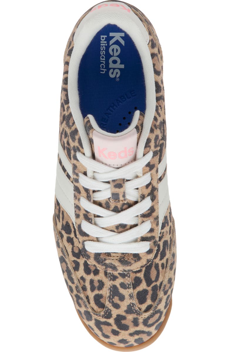 Keds<sup>®</sup> Revival Leopard Print Sneaker, Alternate, color, Tan/ Brown