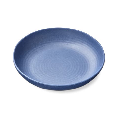 Denim Blue Brooklyn Melamine Butter Bread Plate Dishwasher Safe