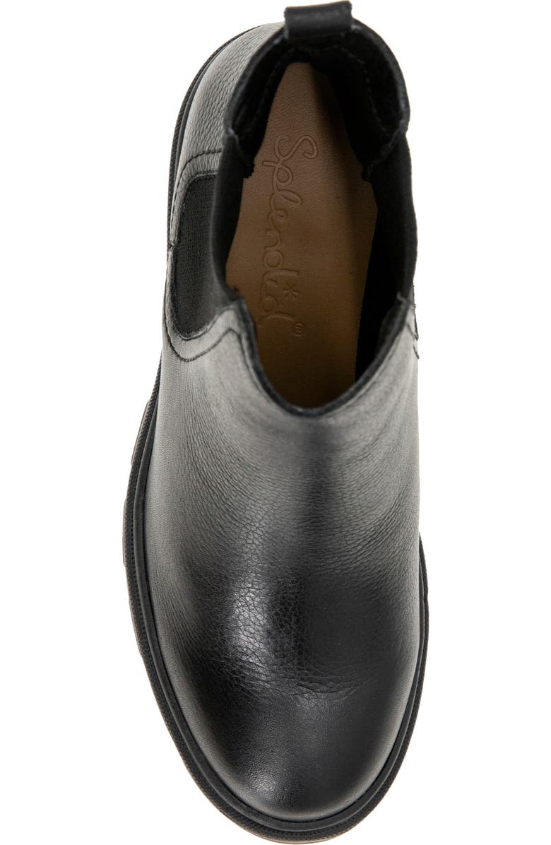 Splendid Marion Block Heel Chelsea Boot, Alternate, color, Black