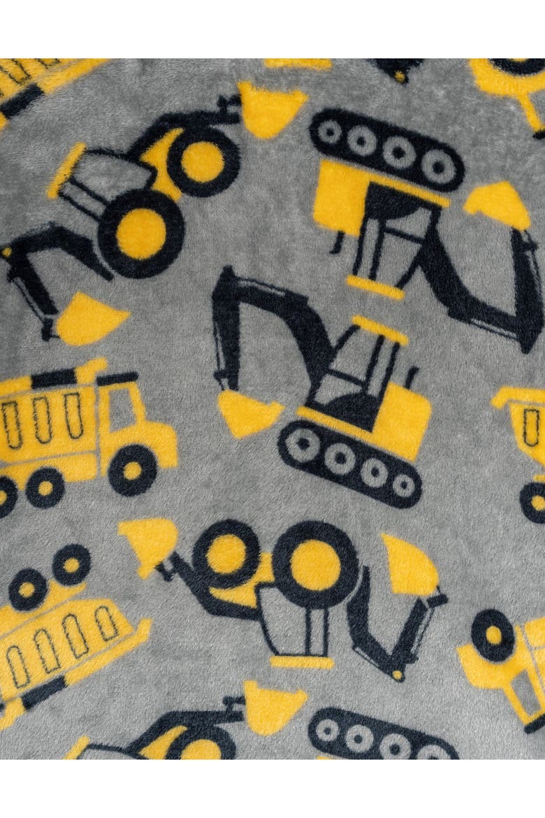 Fleece Quarter-Zip Sweatshirt, Alternate, color, Cool Gray Yellow