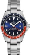 CERTINA DS Action GMT Automatic Bracelet Watch, 41mm
