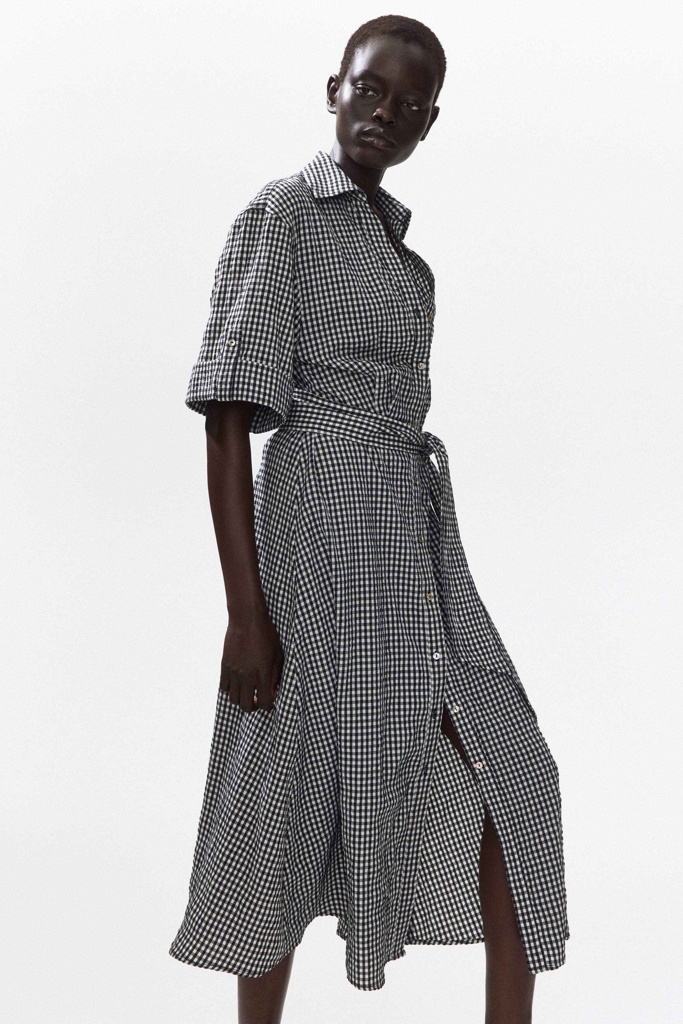 selected Black/gingham
