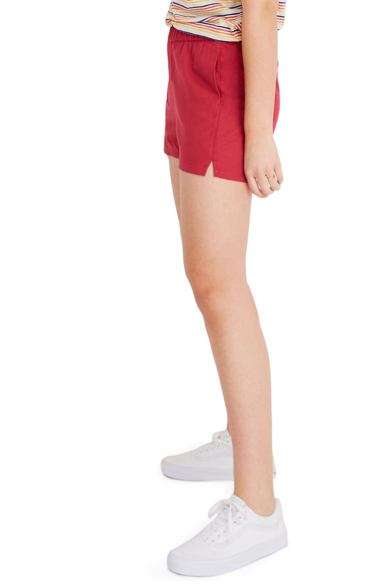 Pull-On Shorts, Alternate, color, DARK ROSETTE