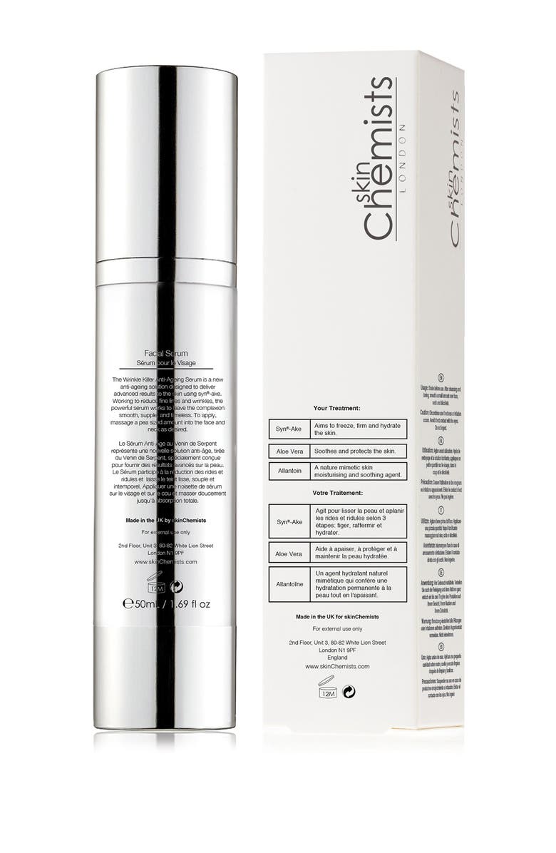 SKINCHEMISTS Wrinkle Killer Anti Ageing Serum with Molecular Spheres, Alternate, color, 