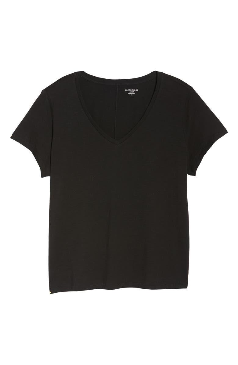 Eileen Fisher Organic Cotton T-Shirt, Alternate, color,