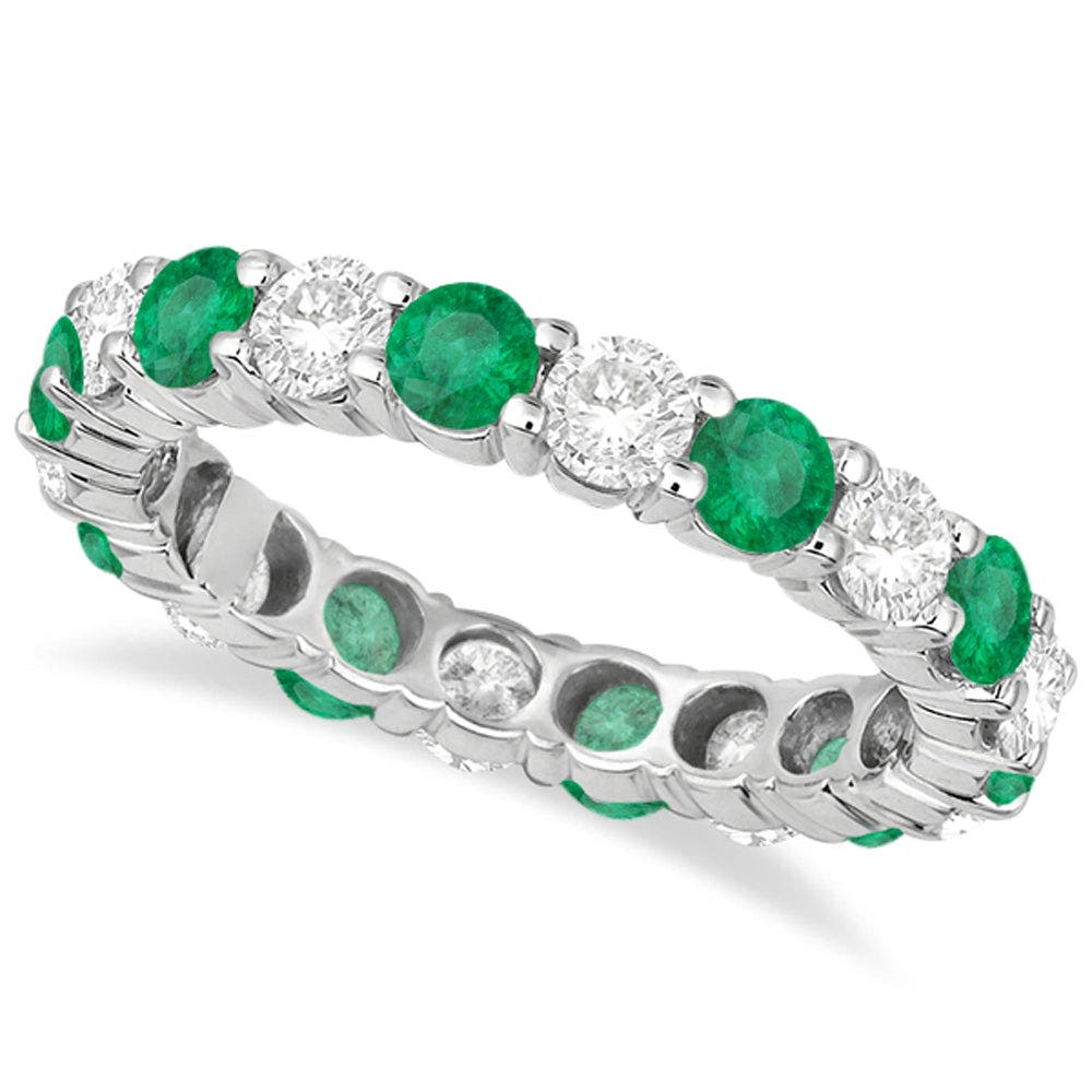 Emerald/White Gold
