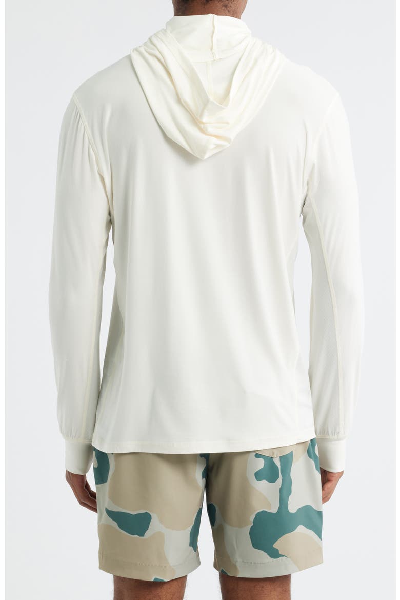 Bimini Long Sleeve Hooded T-Shirt, Alternate, color, OFF WHITE