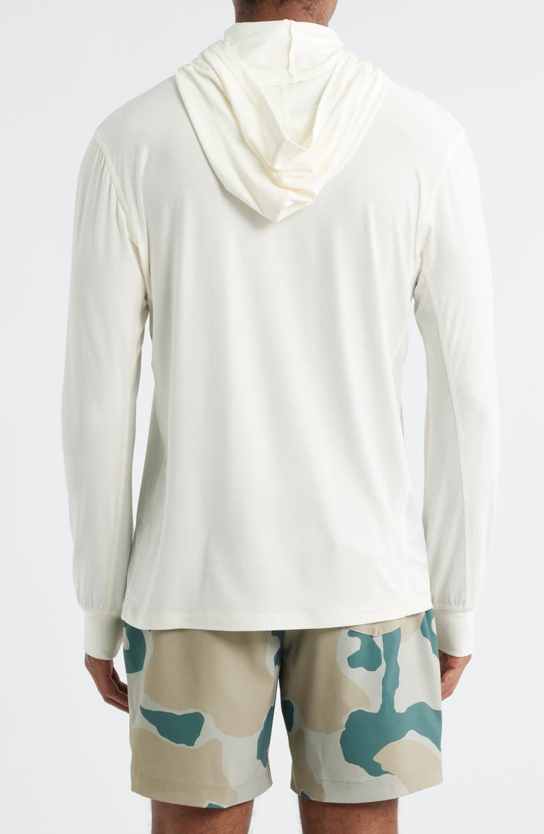 DARK SEAS Bimini Long Sleeve Hooded T-Shirt, Alternate, color, Off White