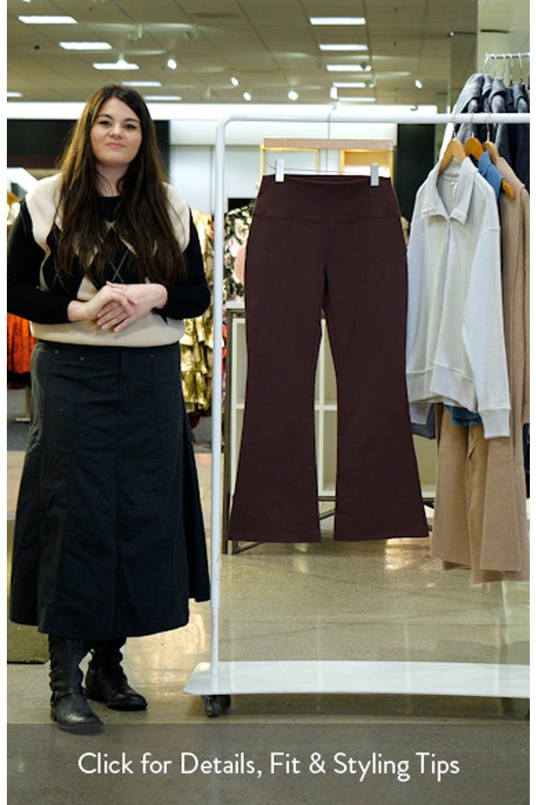 Flex High Waist Flare Leg Pants (Women) | Nordstrom