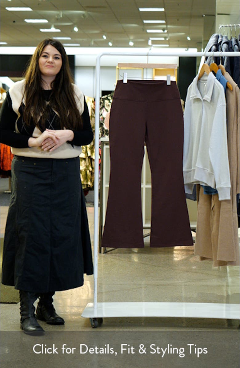 Flex High Waist Flare Leg Pants