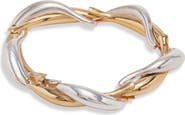 Bottega Veneta Sardine Mixed Metal Bracelet
