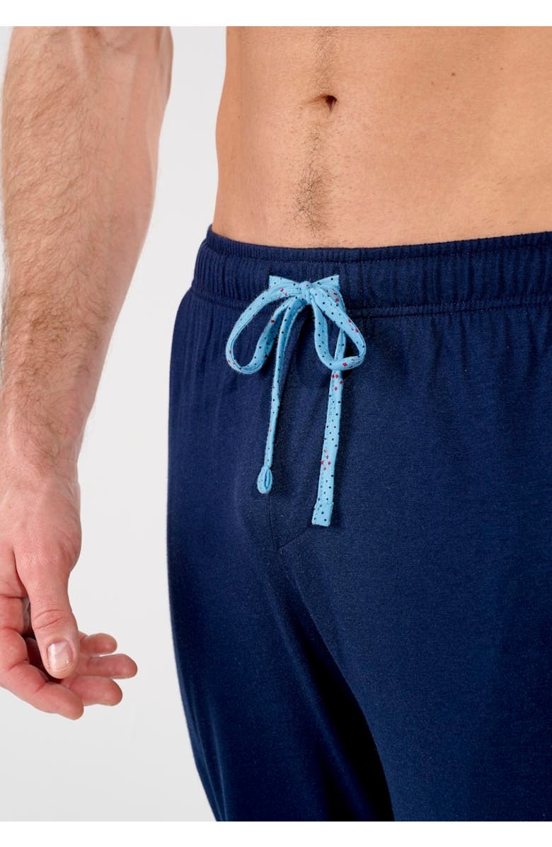 HOM Walter Long Pajama Set, Alternate, color, Blue Print