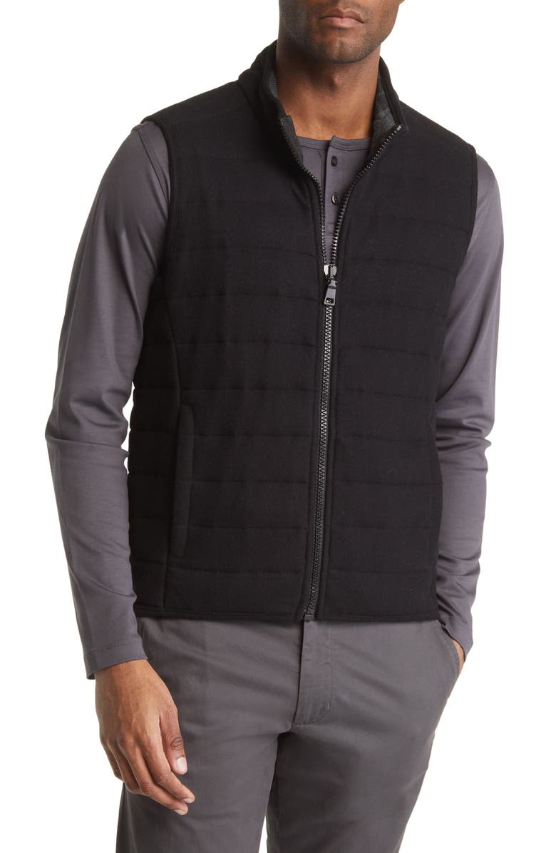 Stone Rose Jersey Fleece Puffer Vest, Alternate, color,