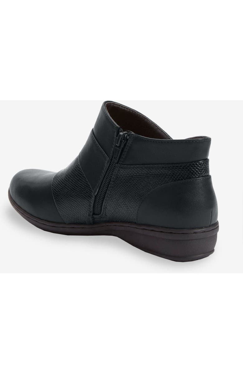 Comfortview The Jolene Bootie, Alternate, color, Black