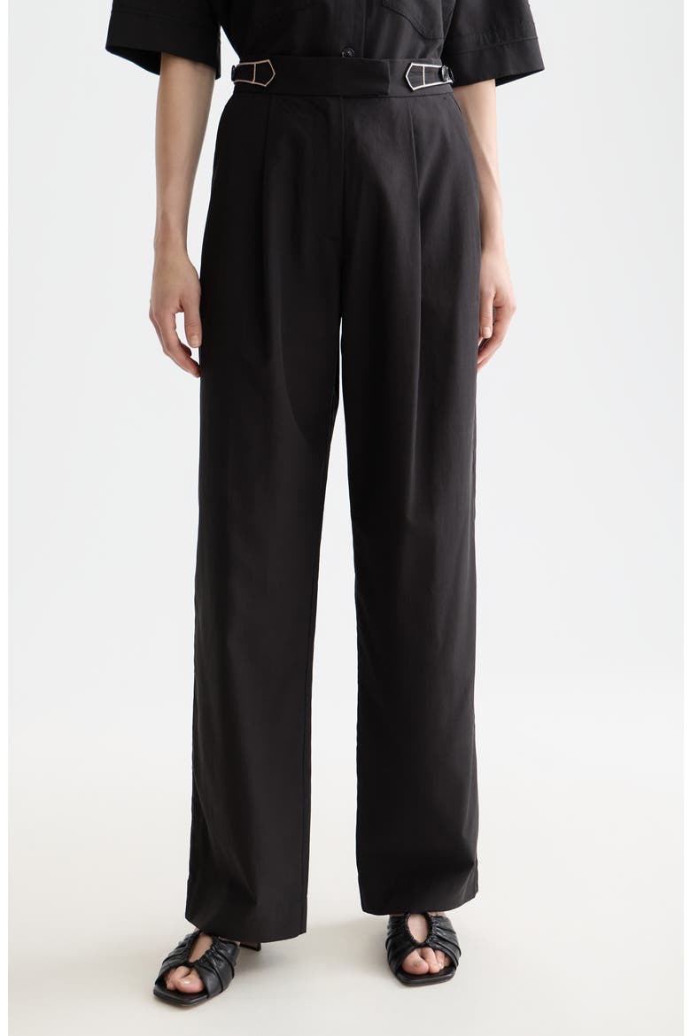 Quinn Wide Leg Pants, Main, color, METEORITE