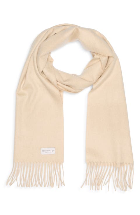 Cashmere Fringe Scarf