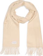 Johnstons of Elgin Cashmere Fringe Scarf