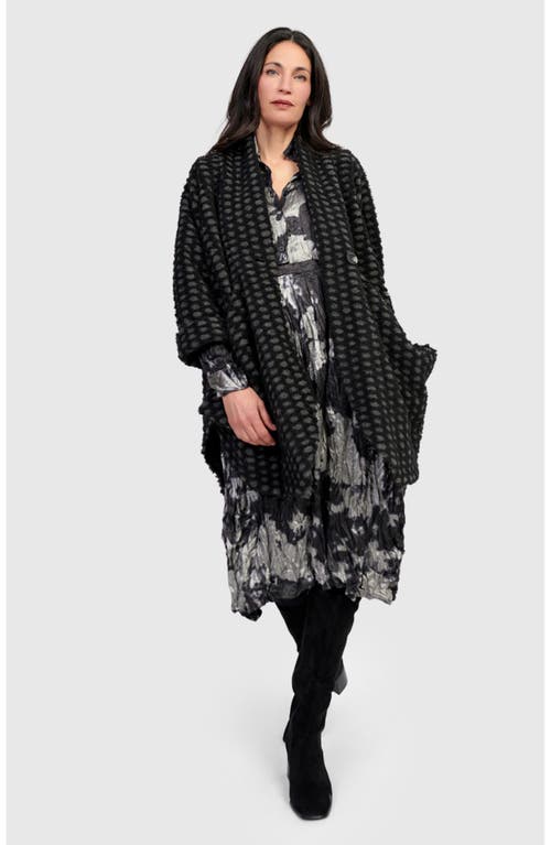 Alembika Thorne Cozy Cowl Jacket In Black