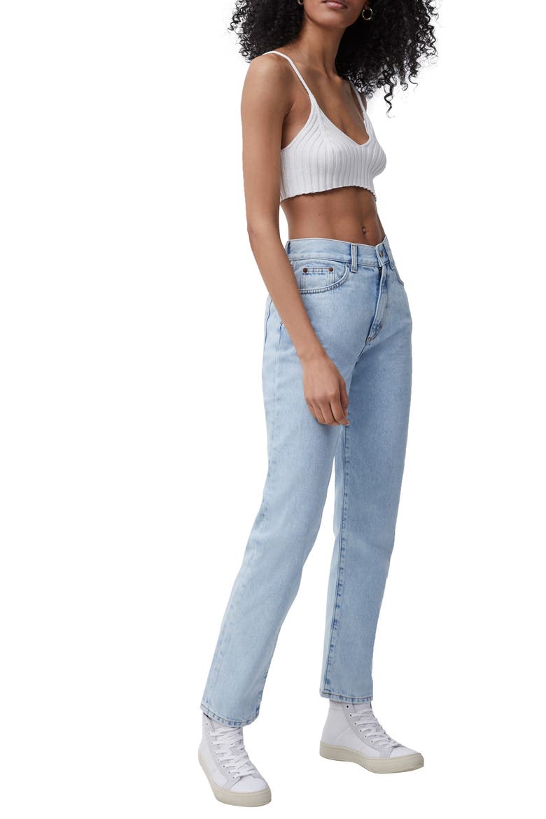 Keira Mozart Crop Top, Alternate, color, SUMMER WHITE