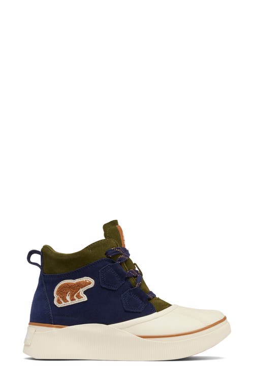 Shop Sorel Out N About Iv Classic Waterproof Duck Boot In Dark Midnight/honey White
